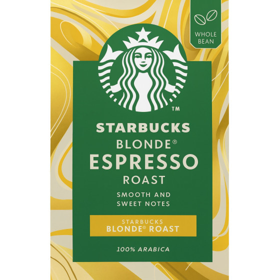 CAFE EN GRAINS ESPRESSO ROAST BLONDE STARBUCKS  450G