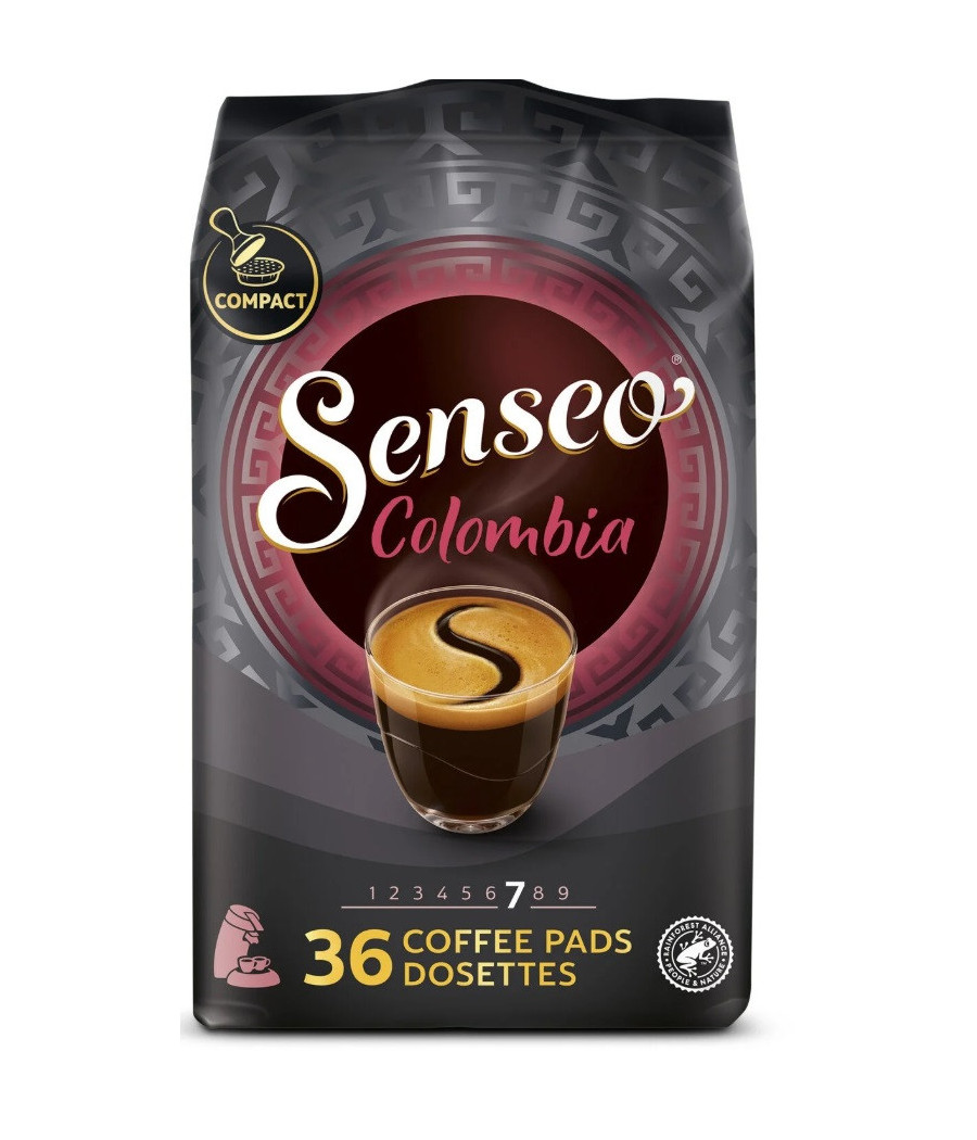 CAFE COLOMBIA DOSETTES COMPACTES SENSEO 250G