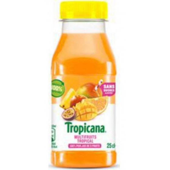 JUS DE FRUITS MULTIFRUITS TROPICAL 25cL