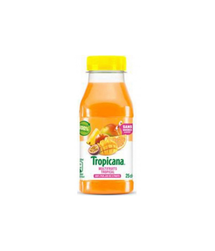JUS DE FRUITS MULTIFRUITS TROPICAL 25cL