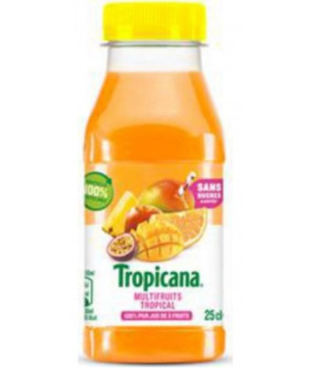 JUS DE FRUITS MULTIFRUITS TROPICAL 25cL