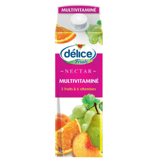 JUS DE FRUITS NECTAR MULTIVITAMINE 1L