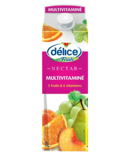 JUS DE FRUITS NECTAR MULTIVITAMINE 1L