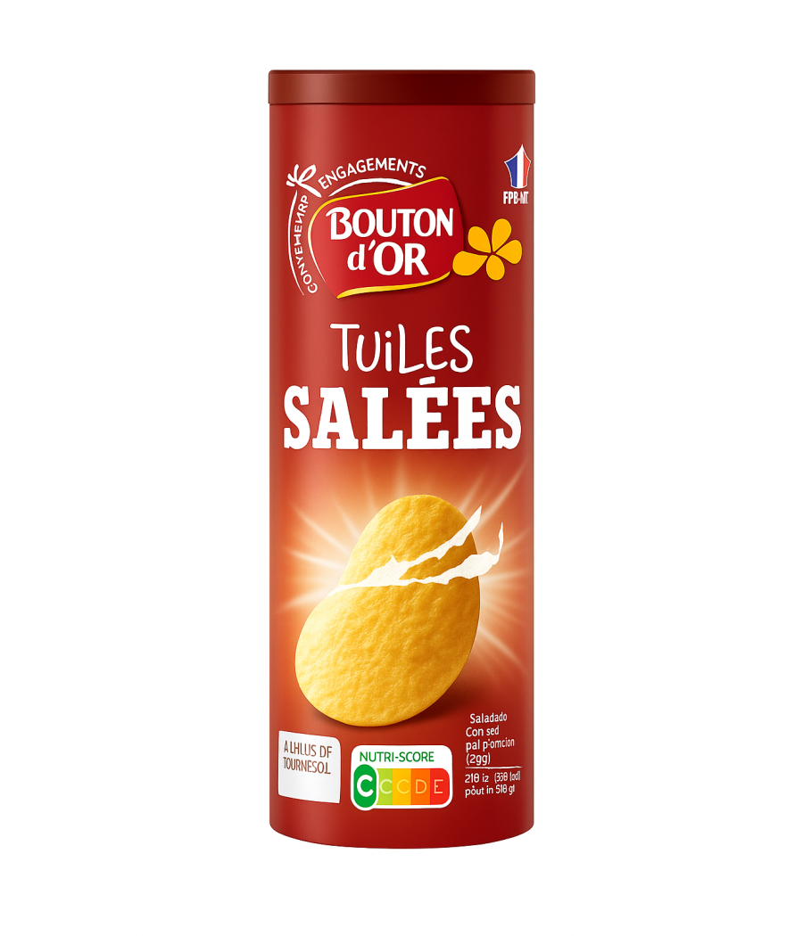 CHIPS SAVEUR MOUTARDE LAYS  130G