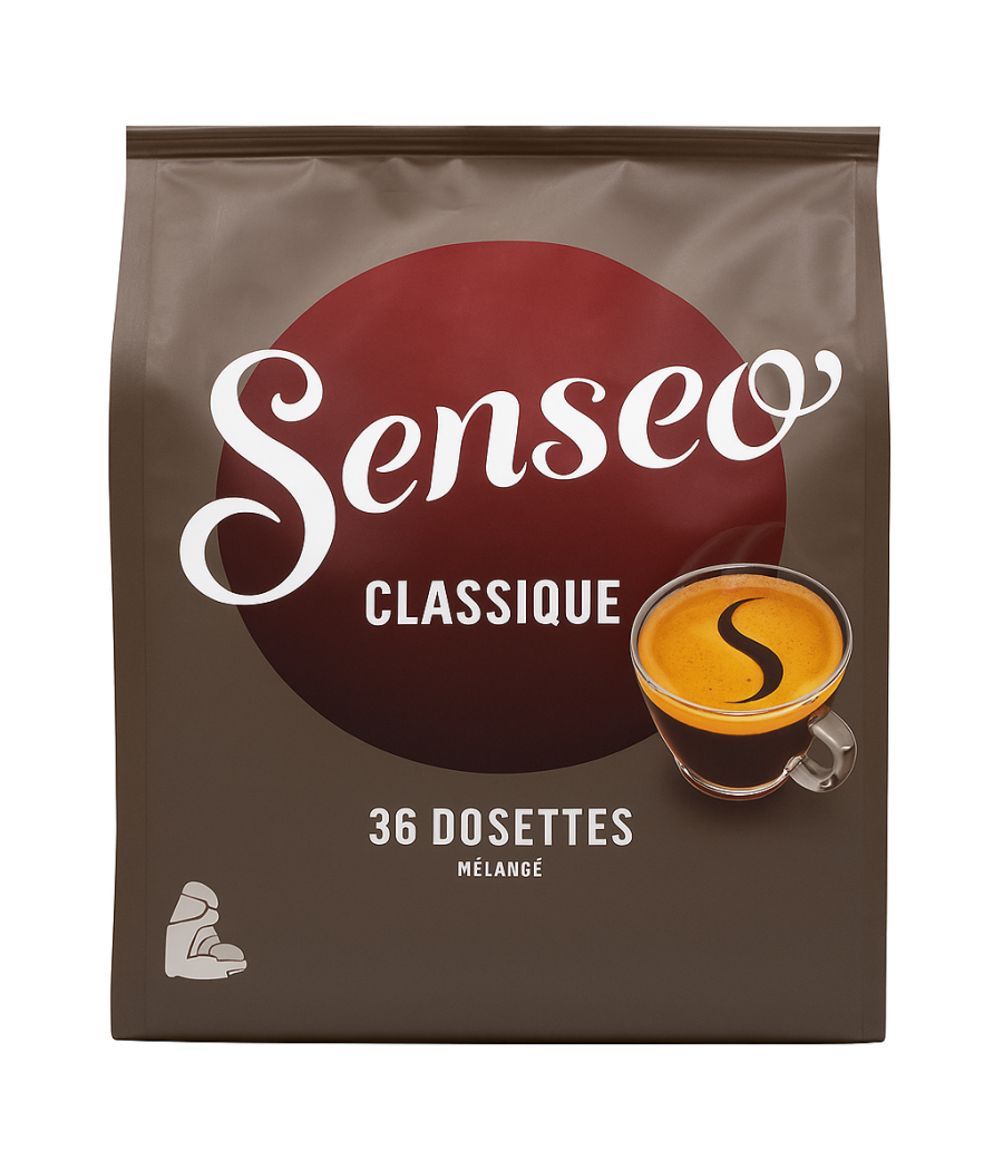 CAFE CLASSIQUE SENSEO  36 DOSETTES 250G