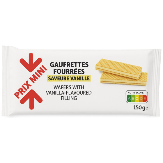GAUFRETTES FOURREES 150G