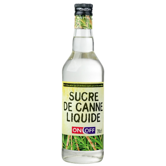 SIROP SUCRE DE CANNE LIQUIDE ON / OFF 70CL