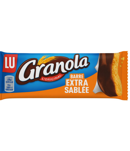 GRANOLA L'ORIGINAL BARRE EXTRA SABLEE LU 28G