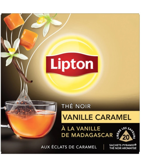 THE NR CARAMEL VANIL 20ST 34G LIPTON