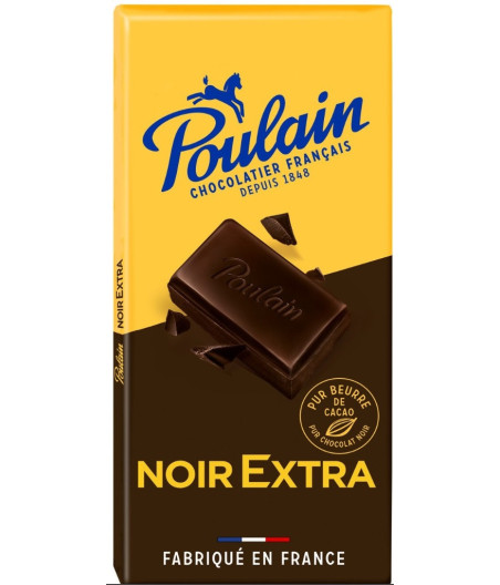 CHOCOLAT NOIR EXTRA POULAIN 100G