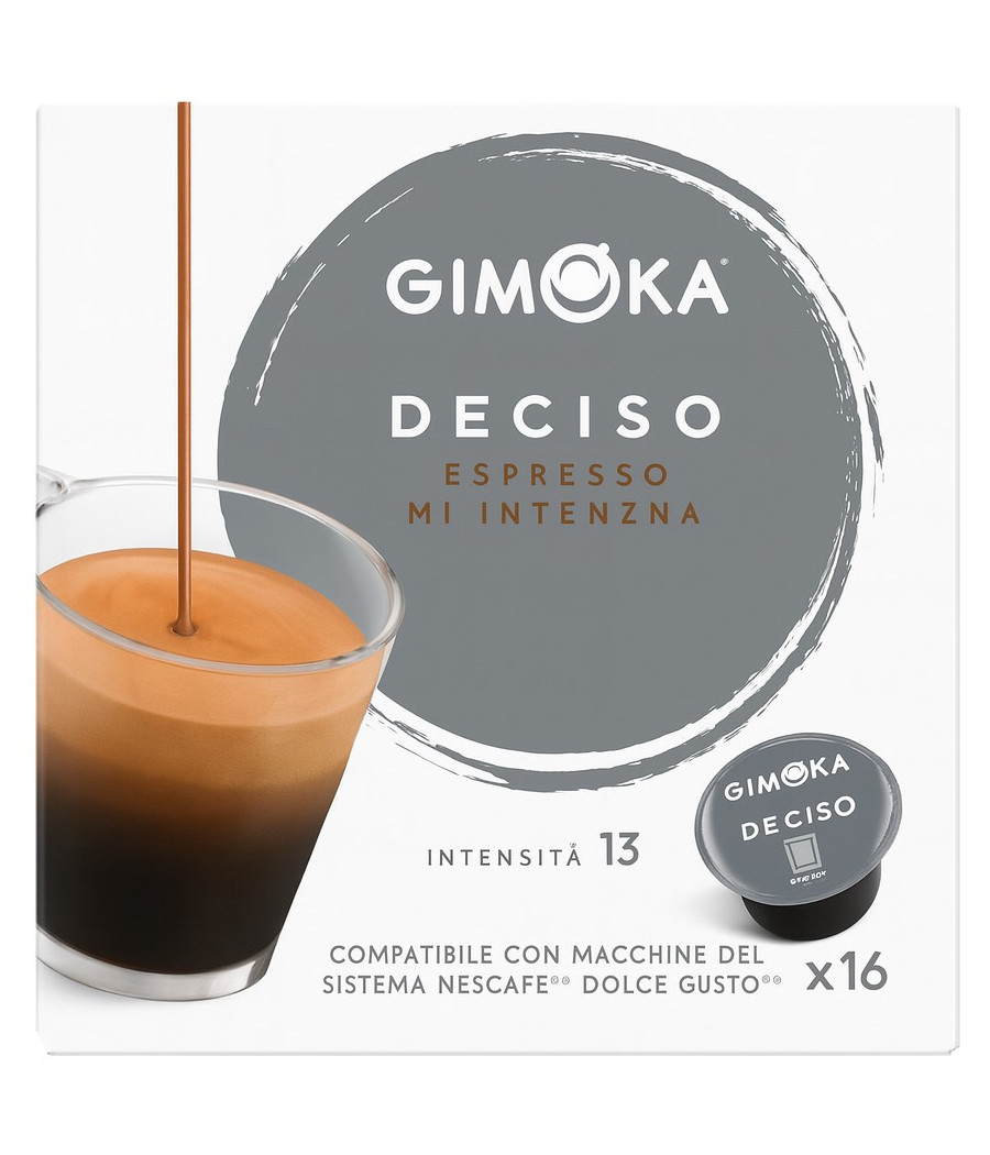 CAFE DECISO ESPRESSO GIMOKA INTENSE 13 X16