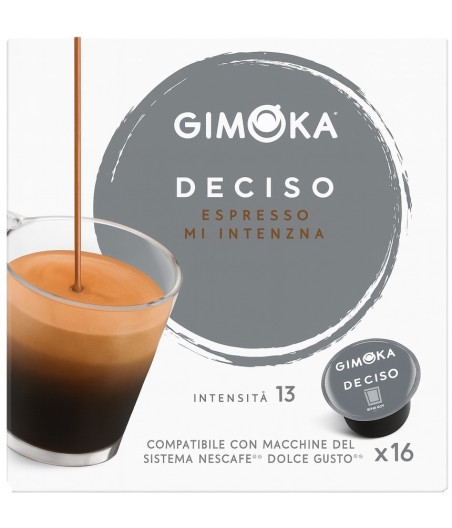 CAFE DECISO ESPRESSO GIMOKA INTENSE 13 X16