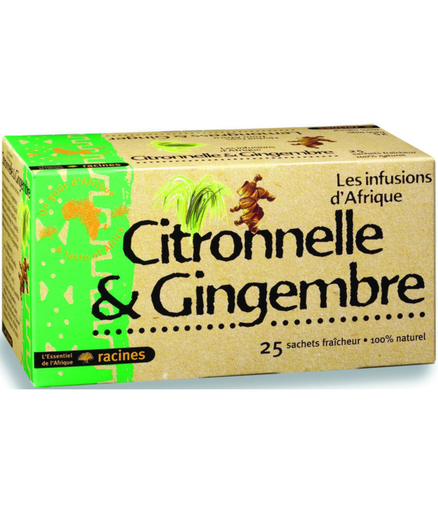 INFUSION RACINES D'AFRIQUE RACINES GINGEMBRE 40G