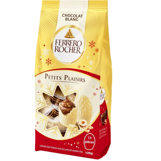 ROCHER PETITS PLAISIRS WHITE  126 G X 24