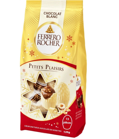 ROCHER PETITS PLAISIRS WHITE  126 G X 24