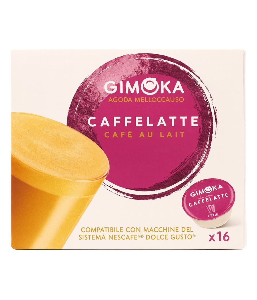CAFE AU LAIT CAFFELATTE GIMOKA 16G