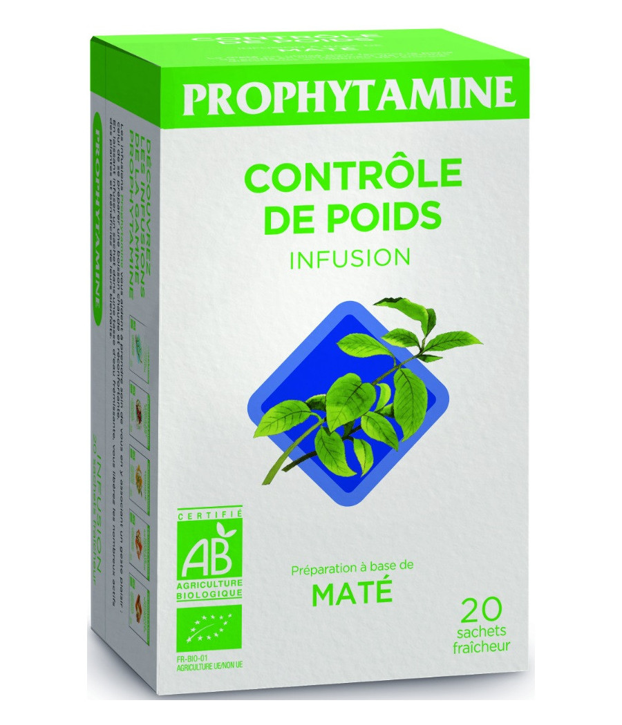 PROPHYTAMINE INFUSION A BASE DE MATE RACINE BIO 40G