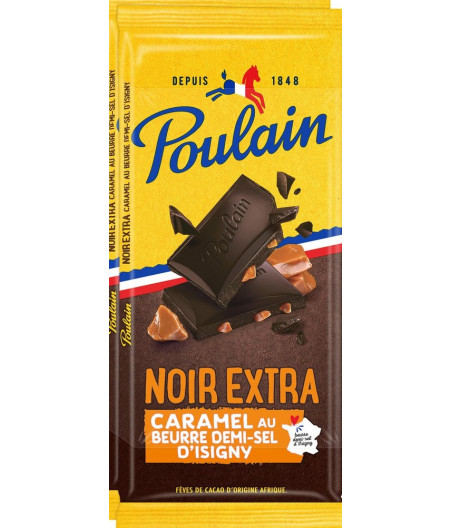 CHOCOLAT NOIR EXTRA CARAMEL AU BEURRE DEMI-SEL D'ISSIGNY