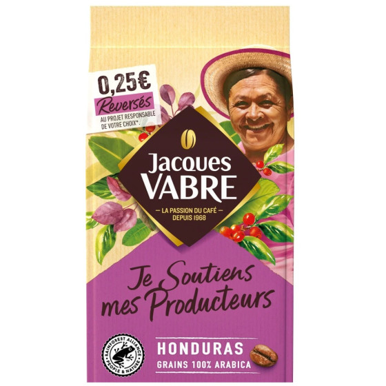 CAFE HONDURAS JACQUES VABRE 400G
