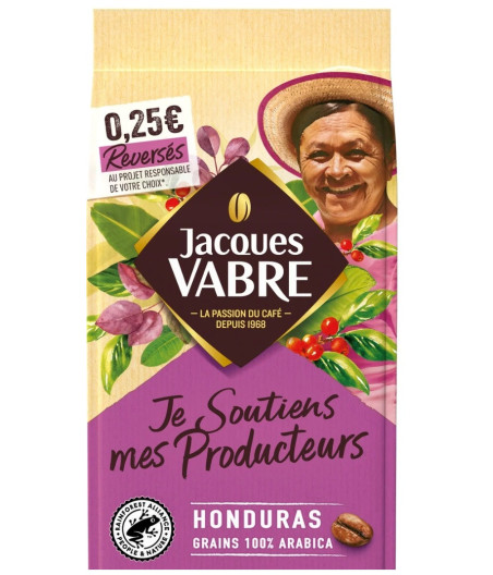 CAFE HONDURAS JACQUES VABRE 400G