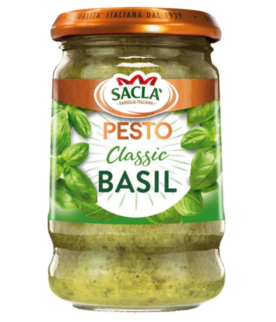 PESTO BASILIC SACLA 190G