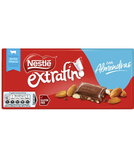 CHOCO LAIT AMANDE  NESTLE 123G