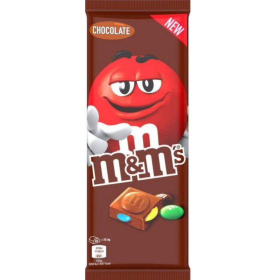 TAB CHOCOT 165GR MMS 165G