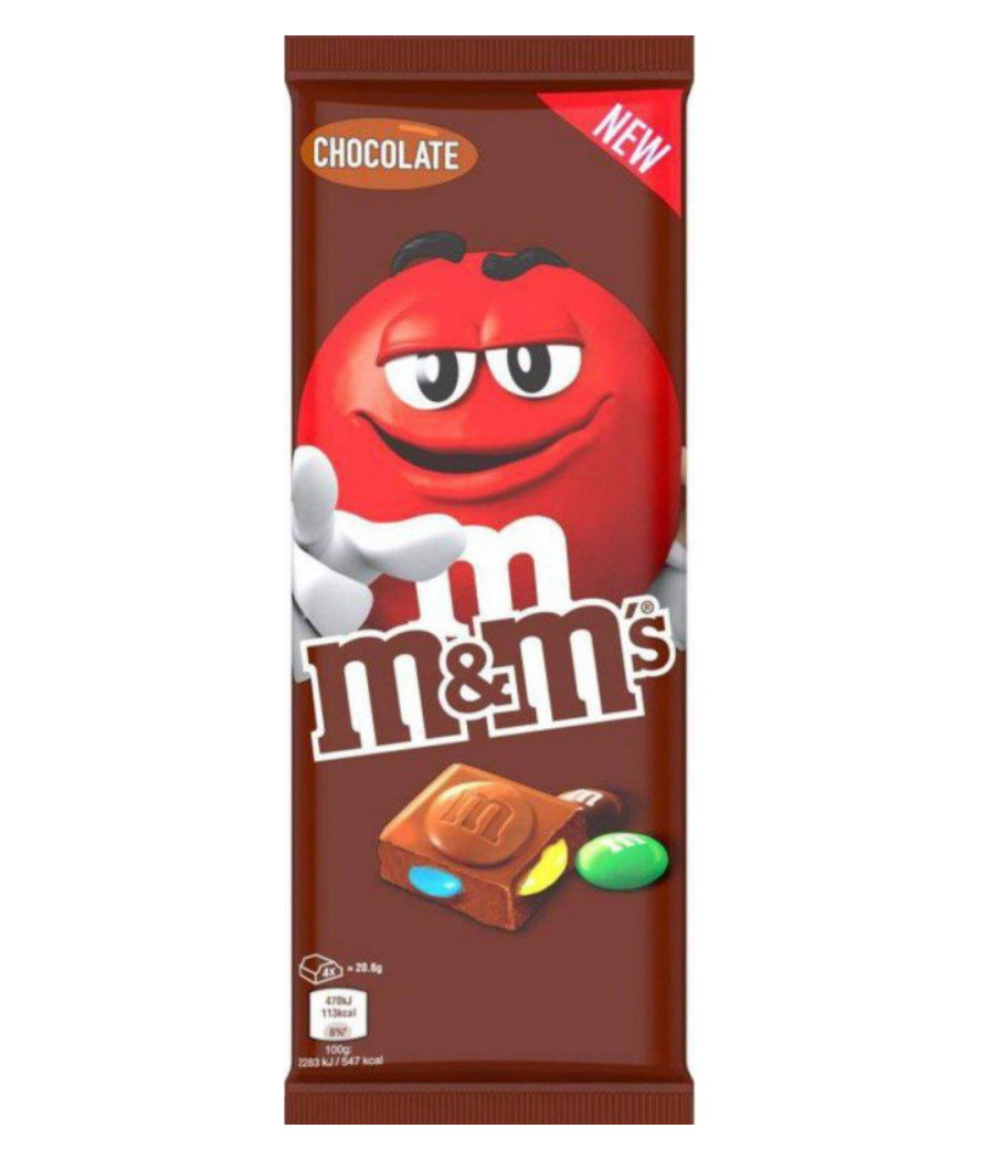 TAB CHOCOT 165GR MMS 165G