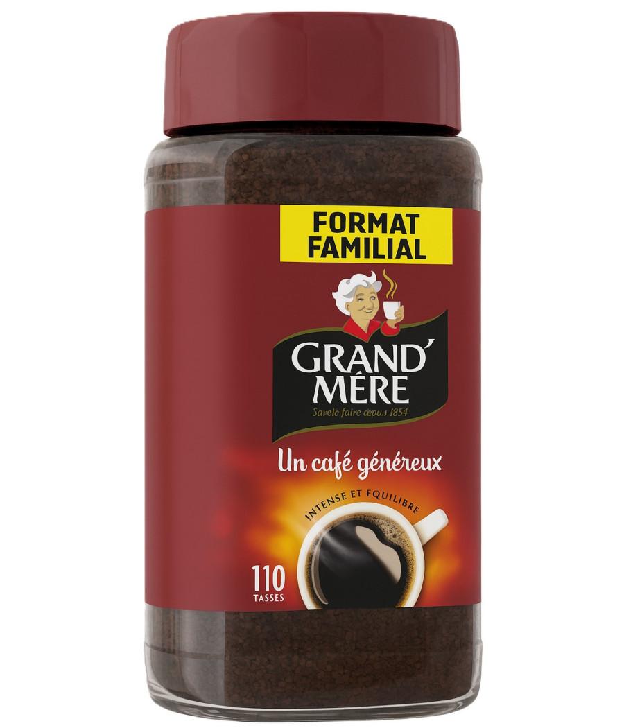 CAFE INTENSE ET EQUILIBRE FORMAT FAMILIAL GRAND MERE