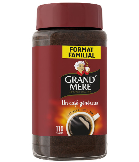 CAFE INTENSE ET EQUILIBRE FORMAT FAMILIAL GRAND MERE