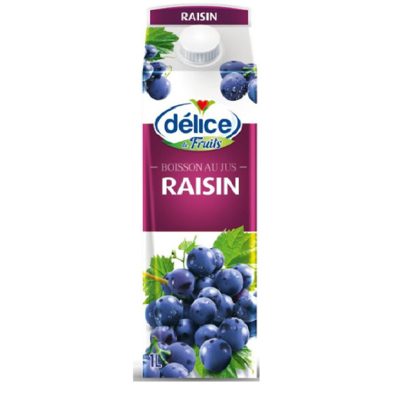 JUS DE FRUITS RAISIN 1L