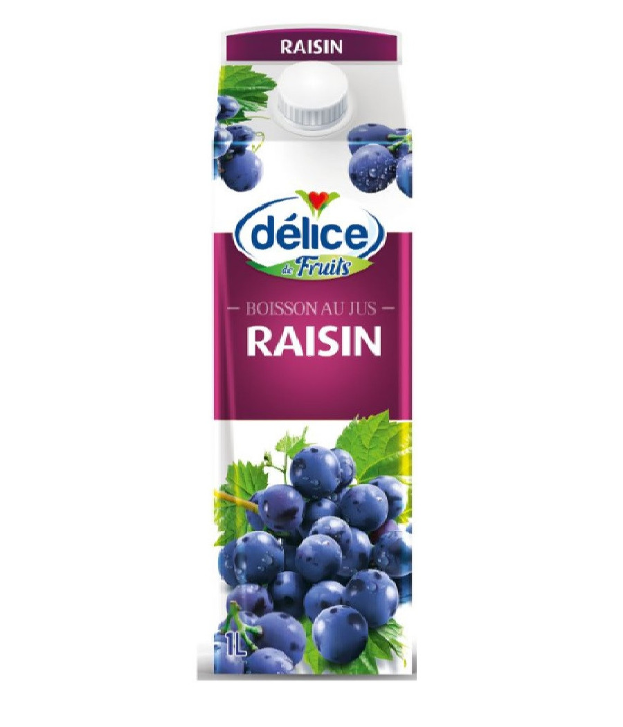 JUS DE FRUITS RAISIN 1L