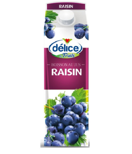JUS DE FRUITS RAISIN 1L