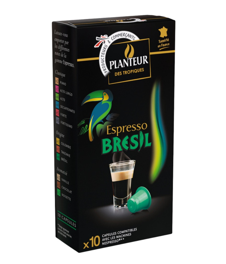 CAFE ESPRESSO BRESIL PLANTEUR 52G