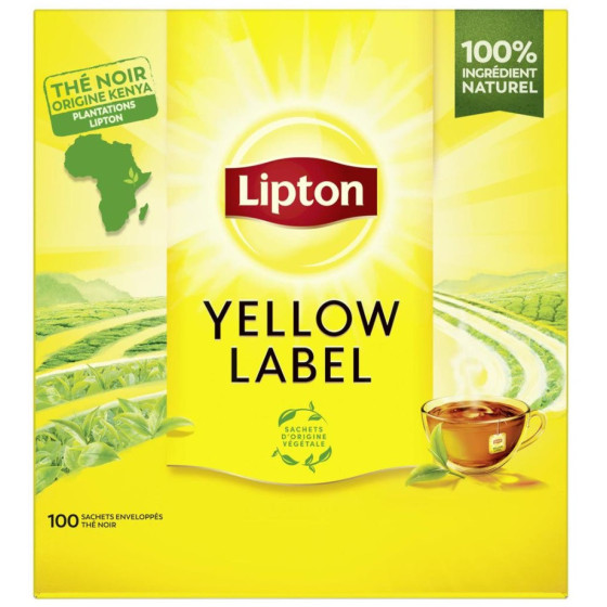 YELLOW LABEL LIPTON