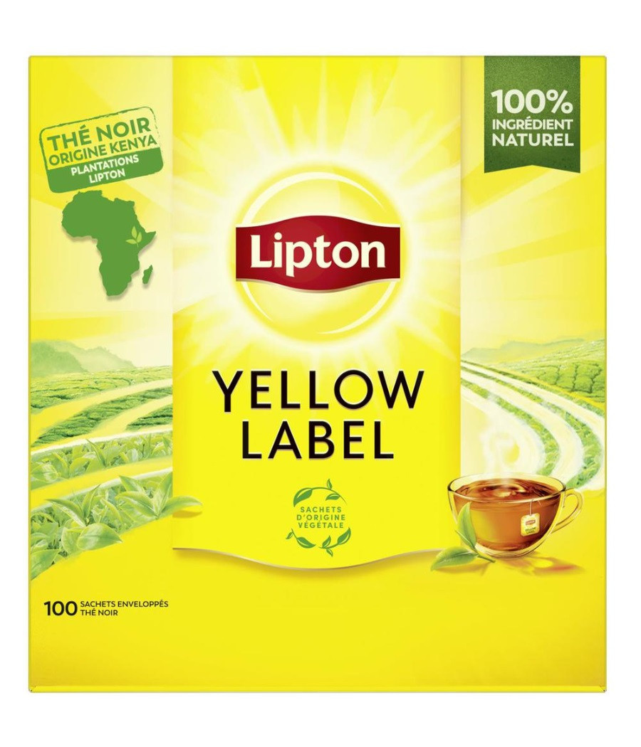 THE NOIR YELLOW LABEL LIPTON 200G