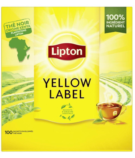 YELLOW LABEL LIPTON