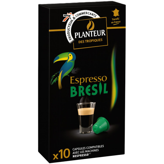 CAFE ESPRESSO BRESIL PLANTEUR 52G