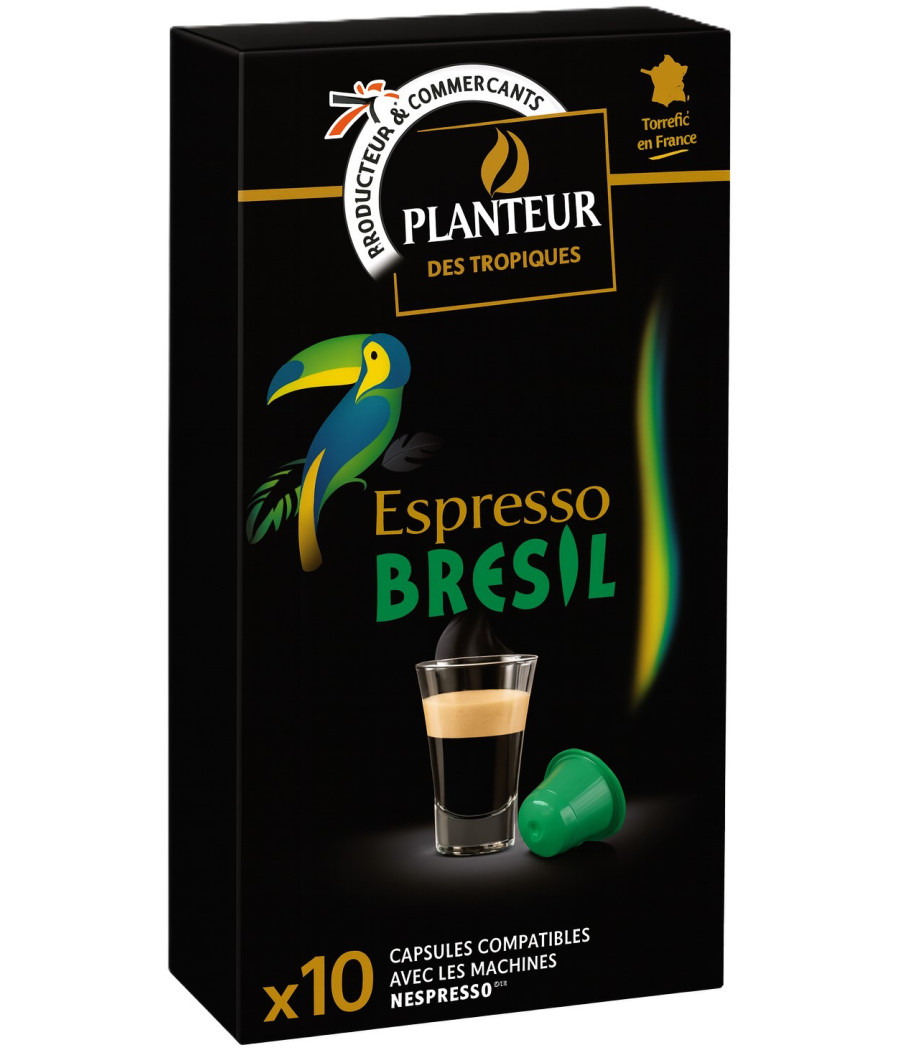 CAFE ESPRESSO BRESIL PLANTEUR 52G