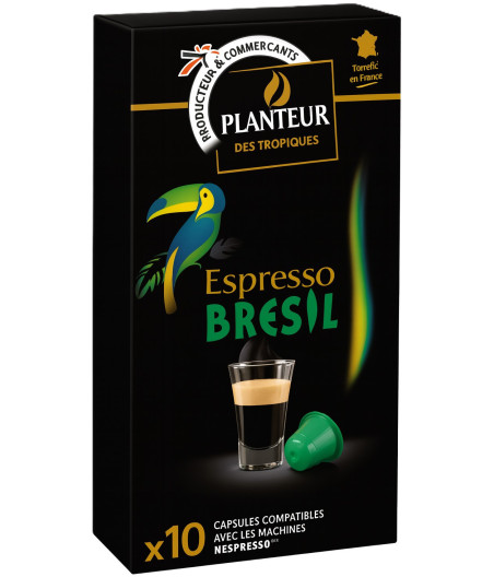 CAFE ESPRESSO BRESIL PLANTEUR 52G