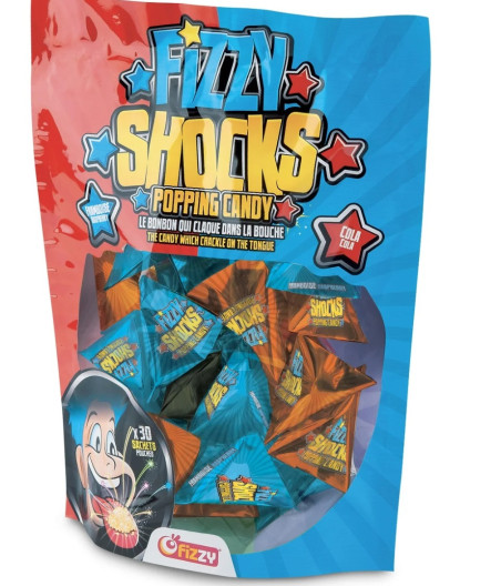 BONBONS ACIDULES FIZZY SHOCKS 90G