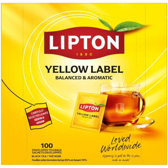 YELLOW LABEL TEA 10