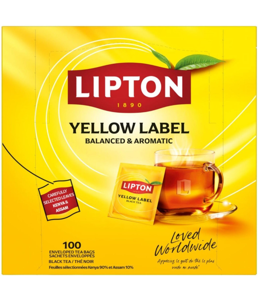 YELLOW LABEL TEA 10
