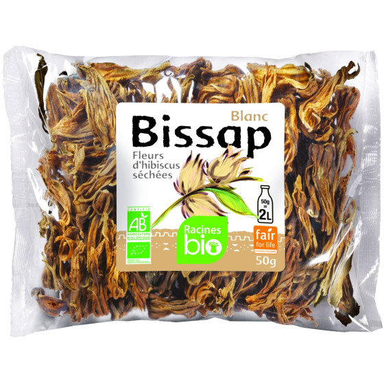 BISSAP FLEUR D'HIBISCUS BLANC RACINES 50G