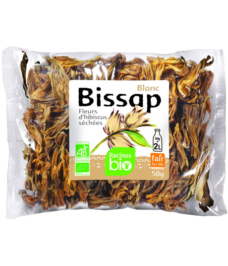 BISSAP FLEUR D'HIBISCUS BLANC RACINES 50G
