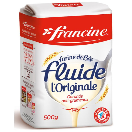 Farine de blé fluide T45 Francine