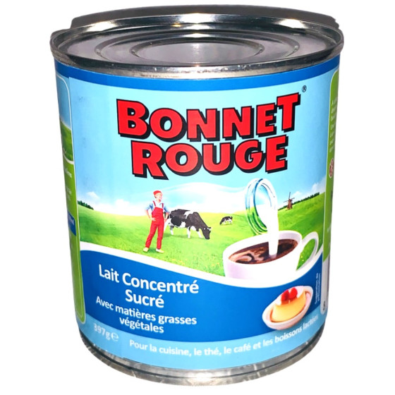 LAIT BONNET ROUGE CONCENTRE SUCRE 397G