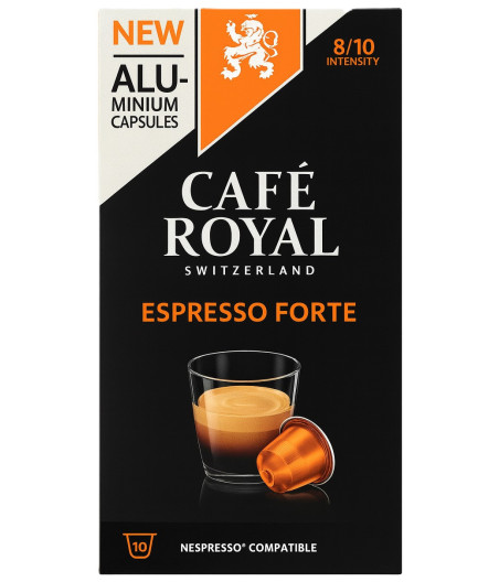 CAFE ESPRESSO FORTE INTENSITE 8 CAFE ROYAL 52G
