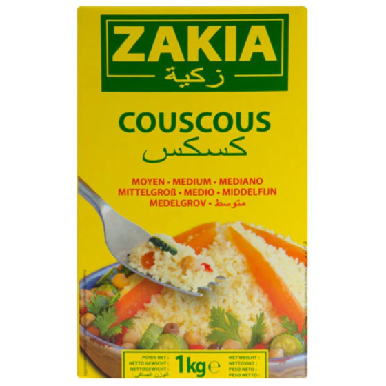 COUSCOUS ZAKIA MOYEN 1KG