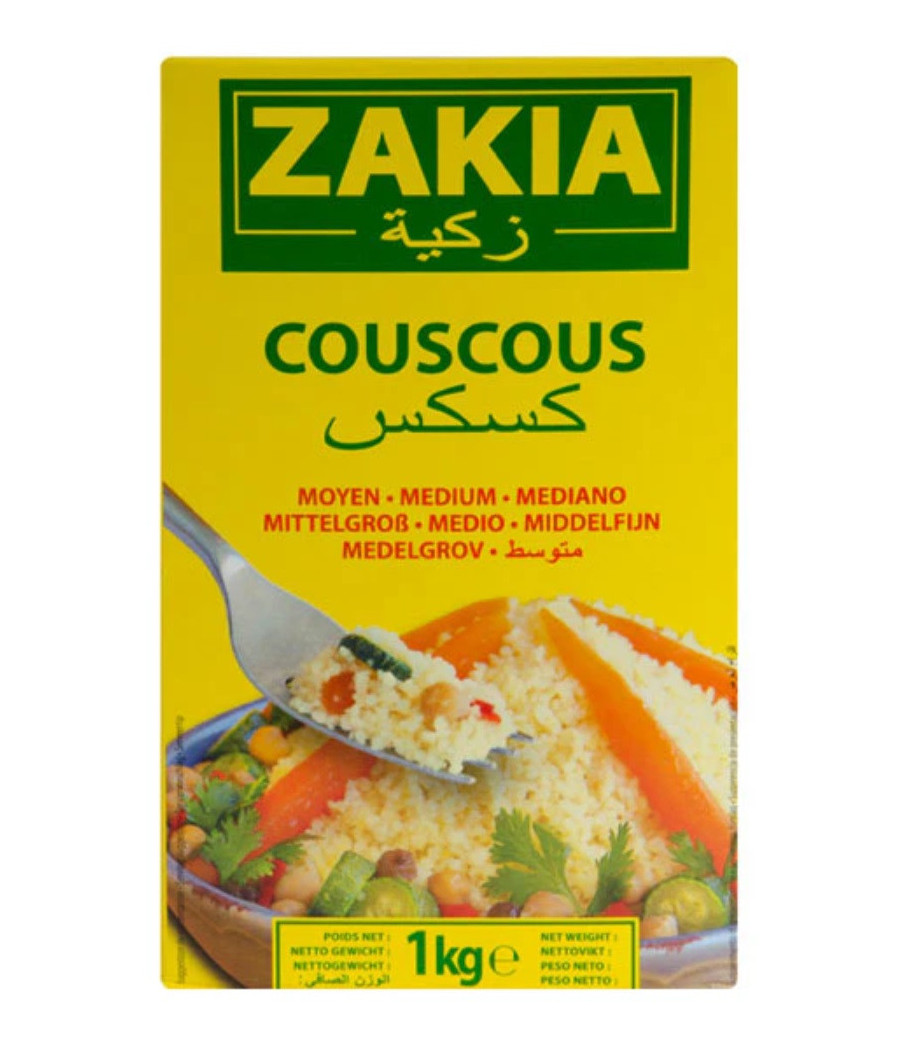 COUSCOUS ZAKIA MOYEN 1KG